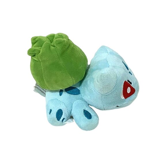 Pokemon Center Bulbasaur Plush 5" Embroidered Fushigidane Stuffed Animal 2000s - Picture 3 of 6